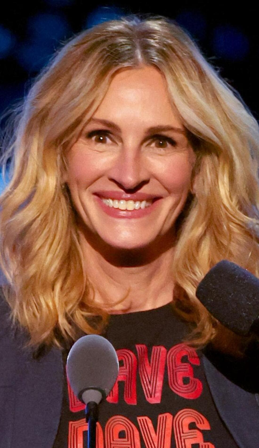 Julia Roberts promotional image for upcoming events and ticket sales