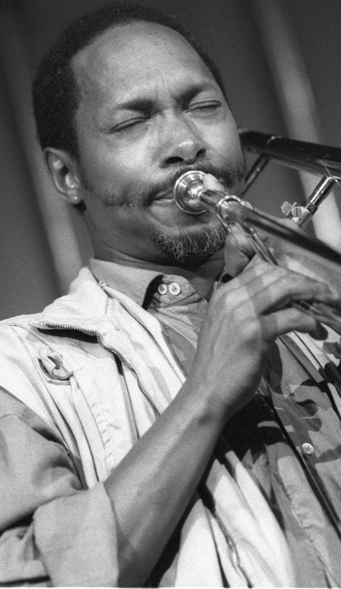 Julian Priester promotional image for upcoming events and ticket sales