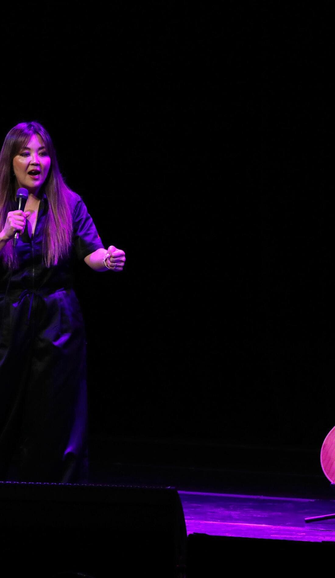 Julie Kim promotional image for upcoming events and ticket sales