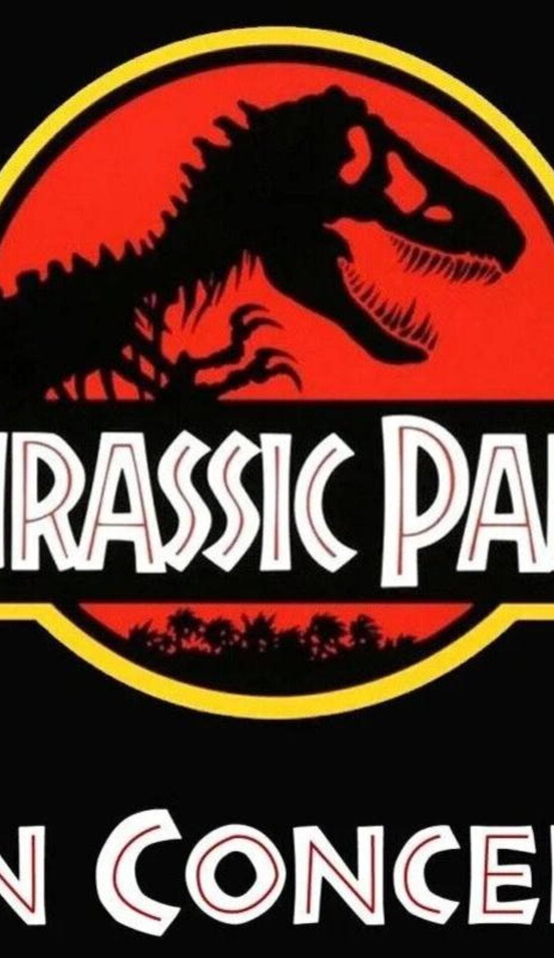 Jurassic Park in Concert promotional image for upcoming events and ticket sales