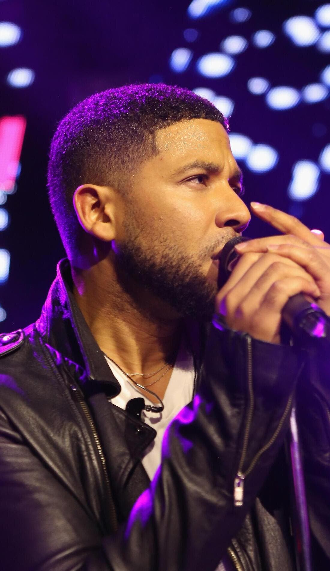 Jussie Smollett promotional image for upcoming events and ticket sales