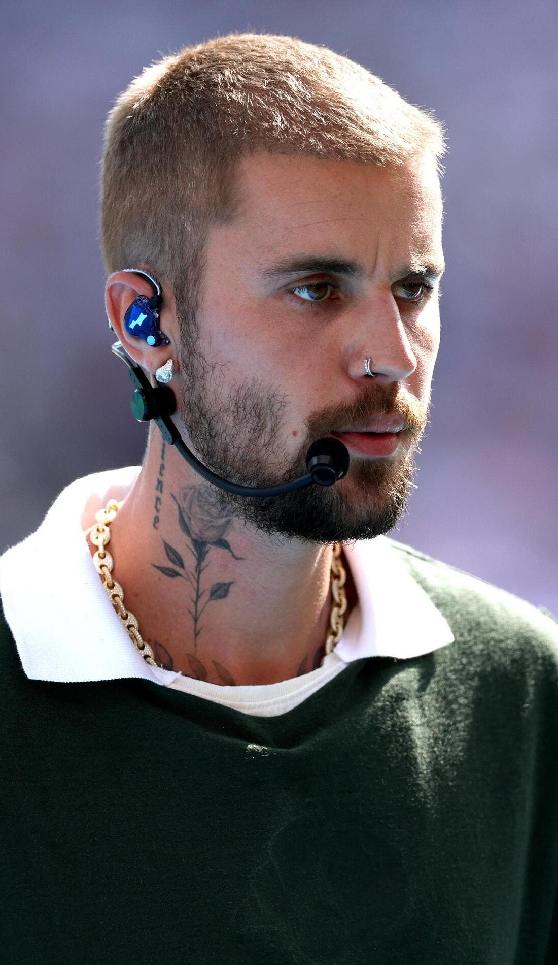 Justin Bieber promotional image for upcoming events and ticket sales