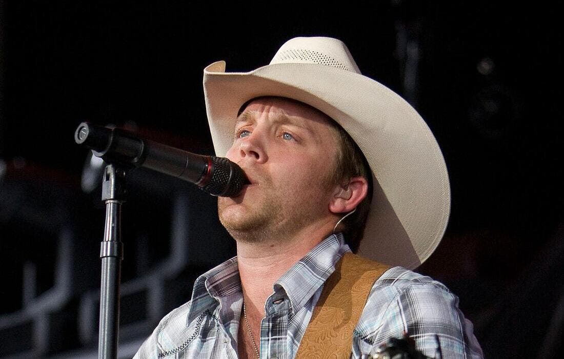 Promotional image for Justin Moore tickets at The Barnyard on Sep 27, 2025
