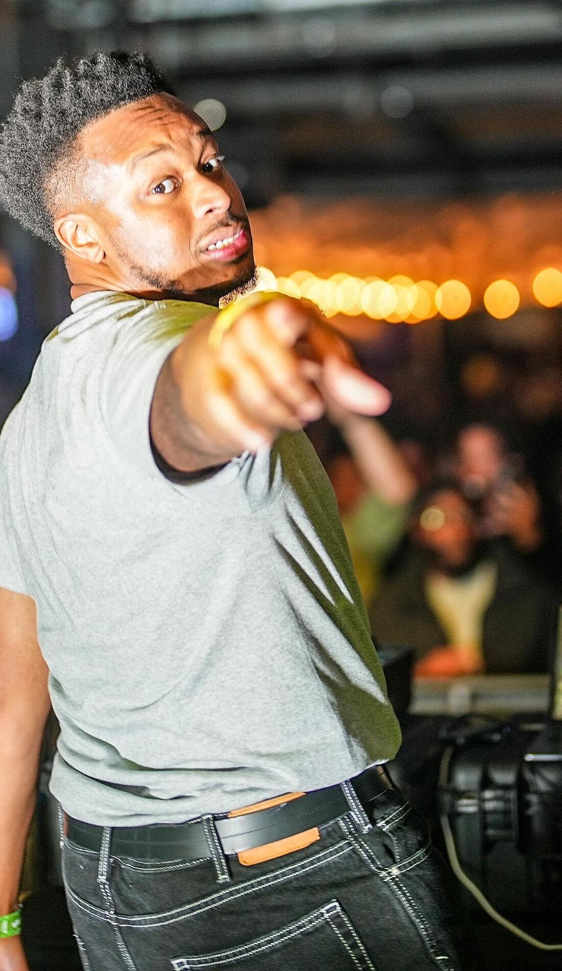 Kaelin Ellis promotional image for upcoming events and ticket sales