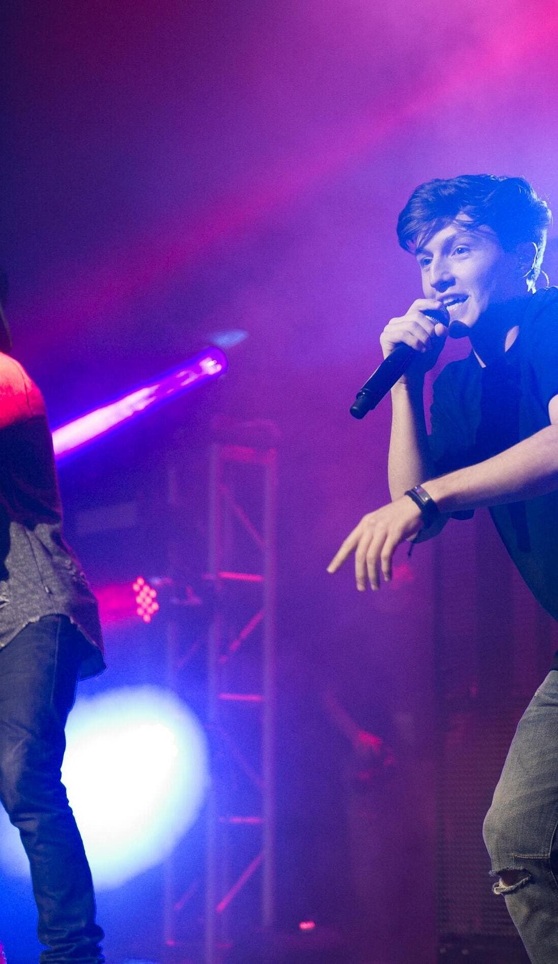 Kalin and Myles promotional image for upcoming events and ticket sales