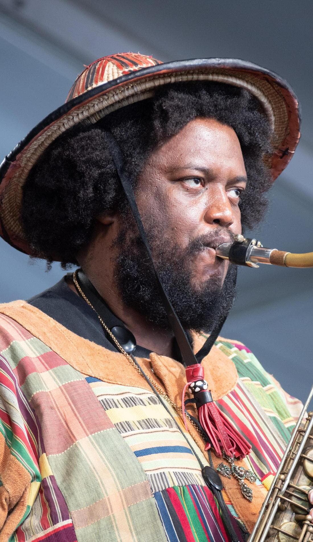 Kamasi Washington promotional image for upcoming events and ticket sales