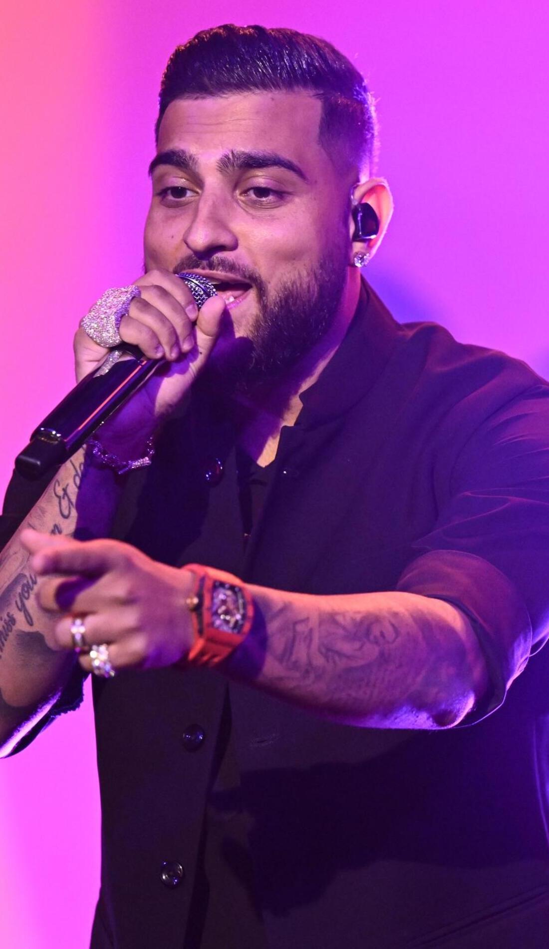 Karan Aujla promotional image for upcoming events and ticket sales