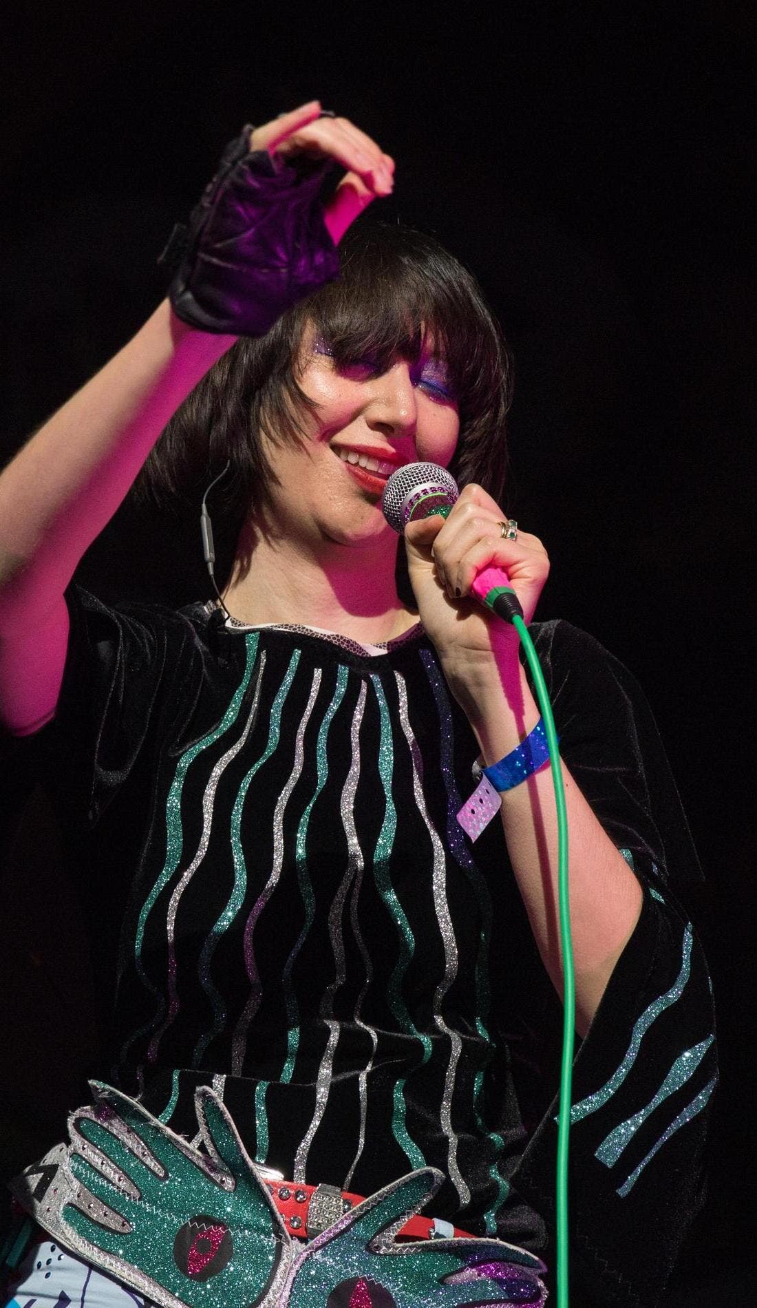 Karen O promotional image for upcoming events and ticket sales