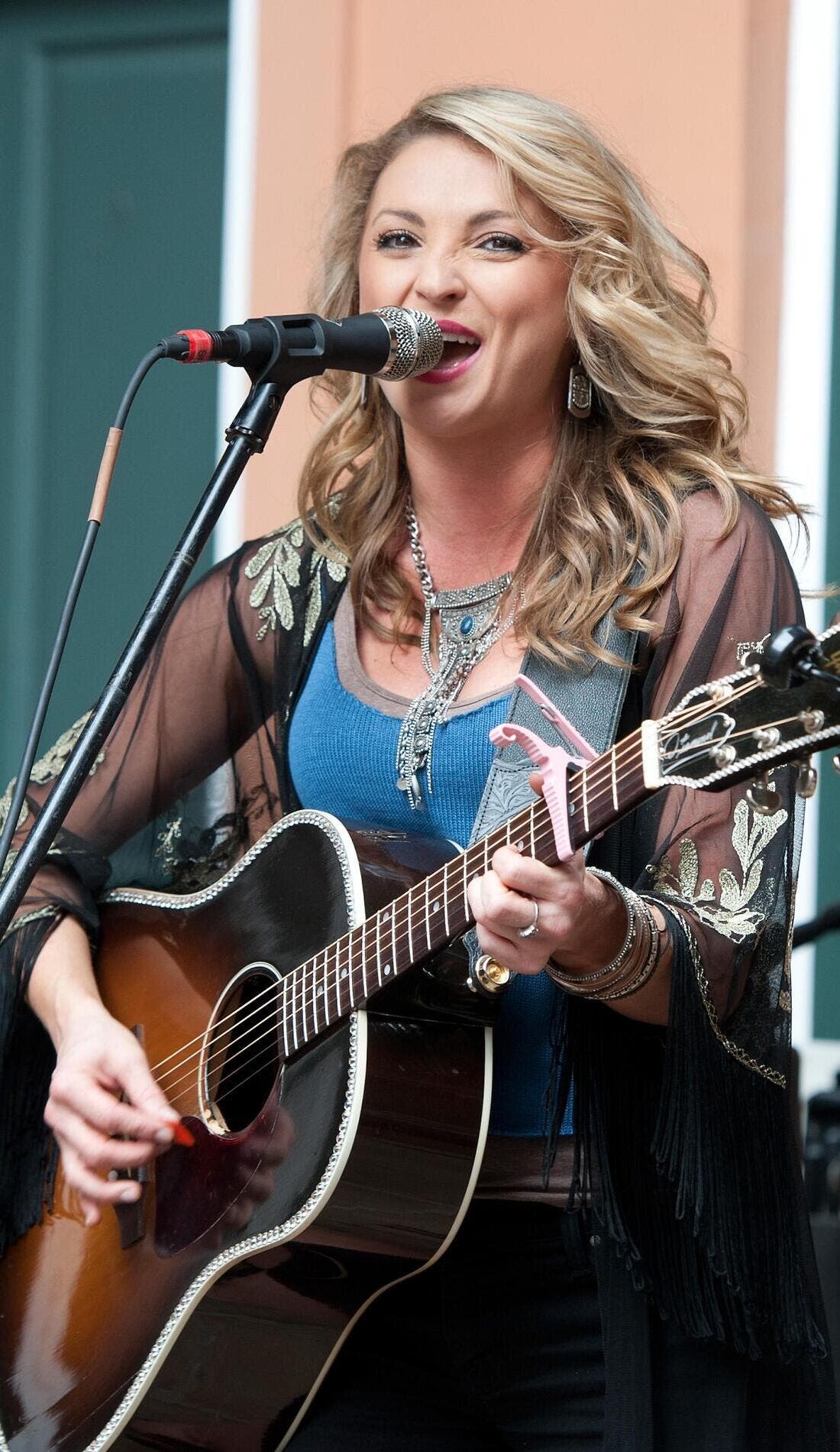 Karen Waldrup promotional image for upcoming events and ticket sales