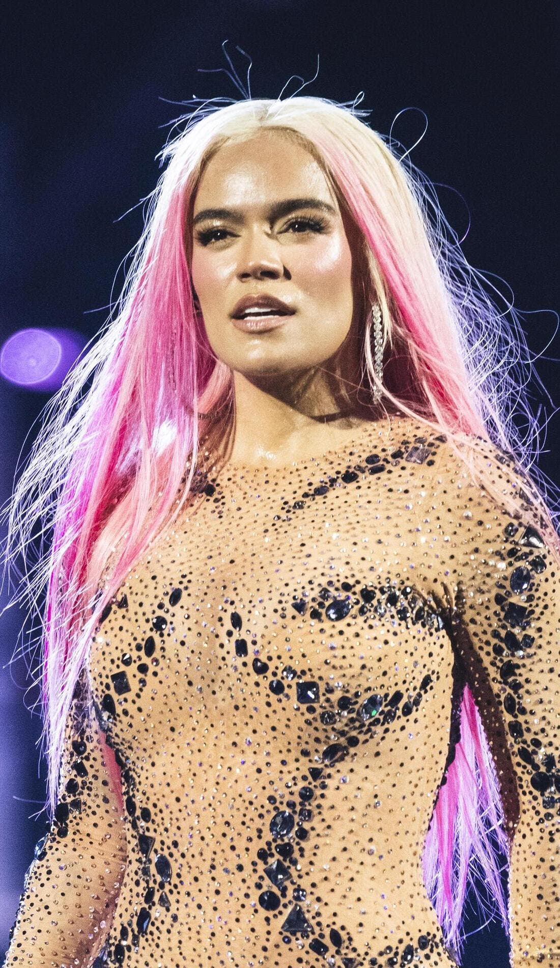 Karol G promotional image for upcoming events and ticket sales