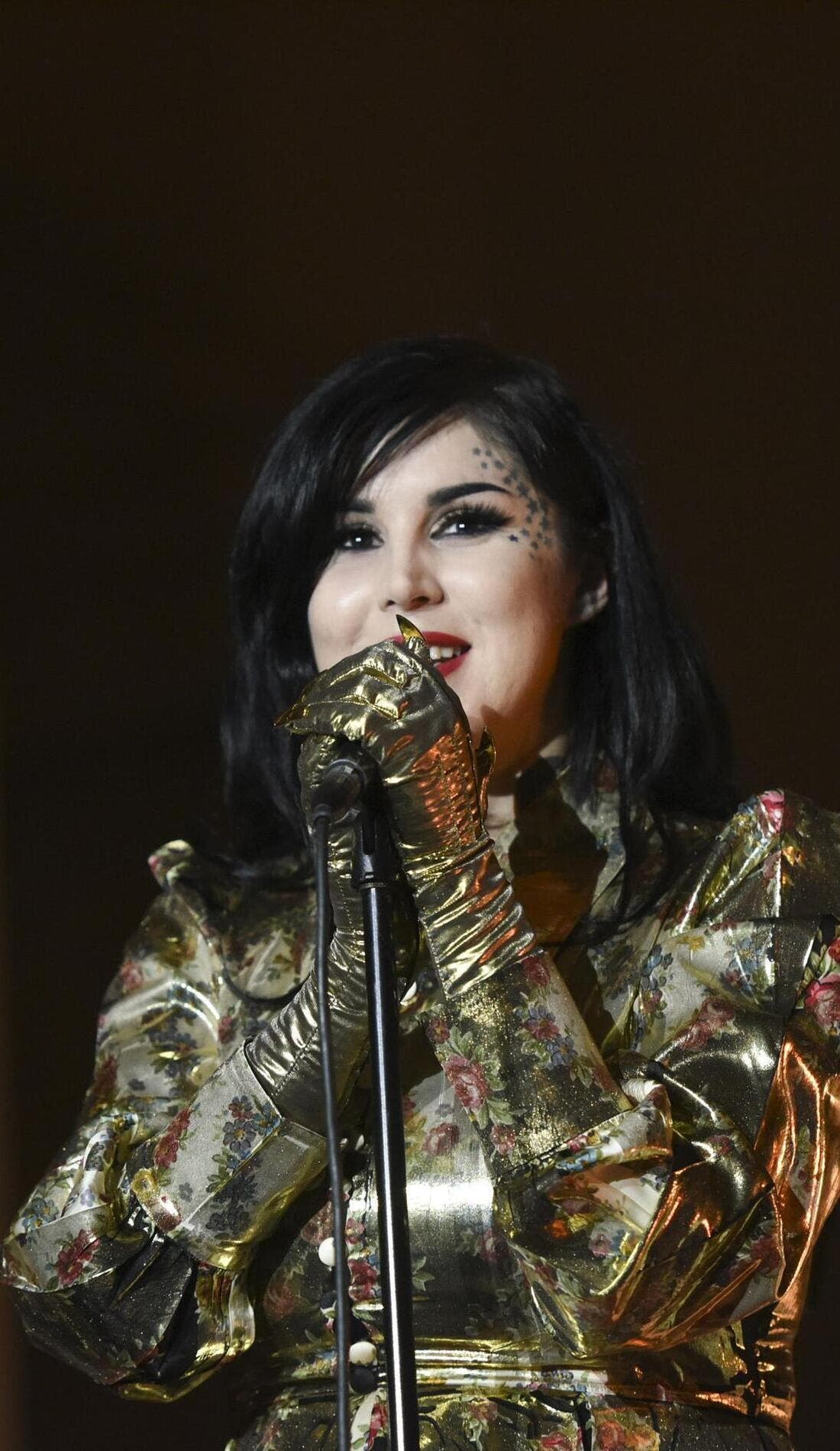 Kat Von D promotional image for upcoming events and ticket sales