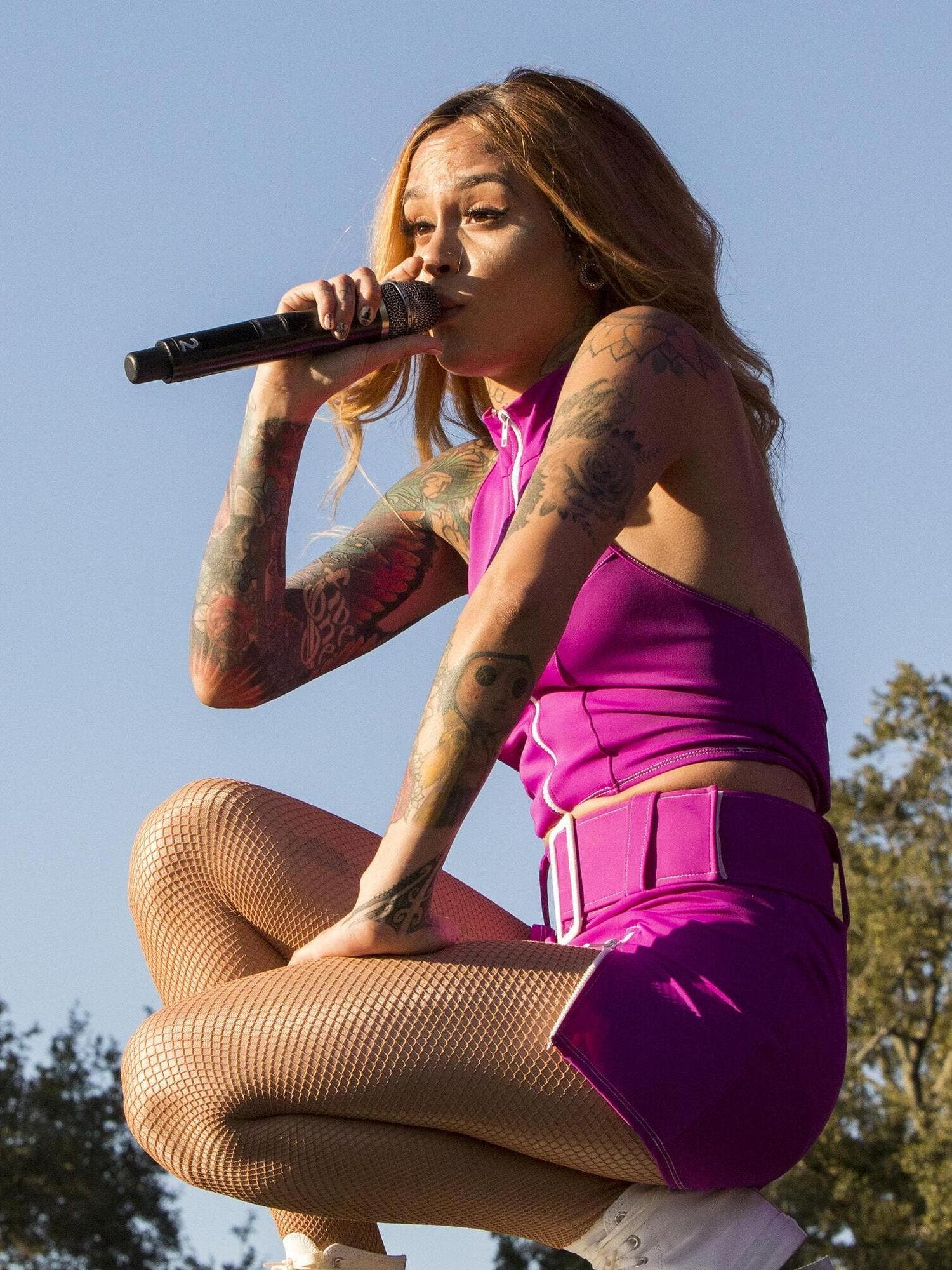 Kehlani with Durand Bernarr, Isaia Huron and TheARTI$t at Lakewood Amphitheatre in Atlanta, GA