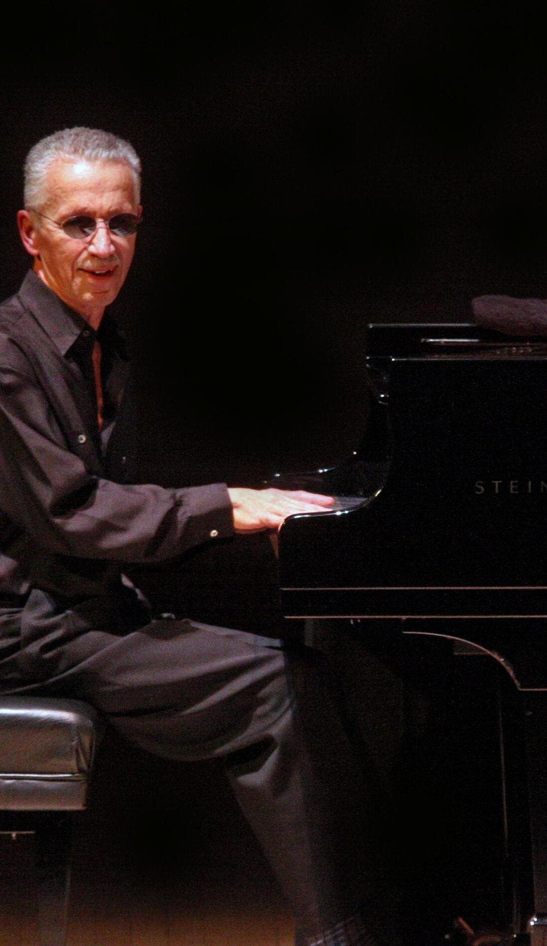 Keith Jarrett promotional image for upcoming events and ticket sales