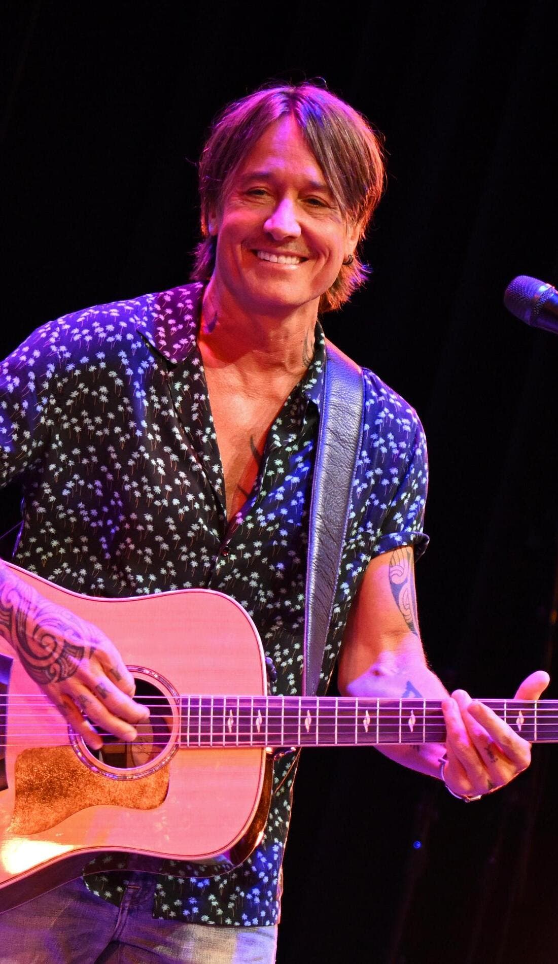 Keith Urban promotional image for upcoming events and ticket sales in Dallas
