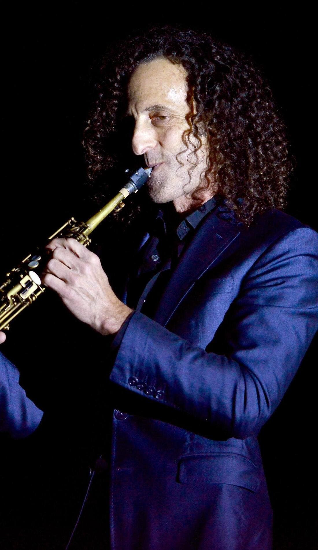 Kenny G promotional image for upcoming events and ticket sales