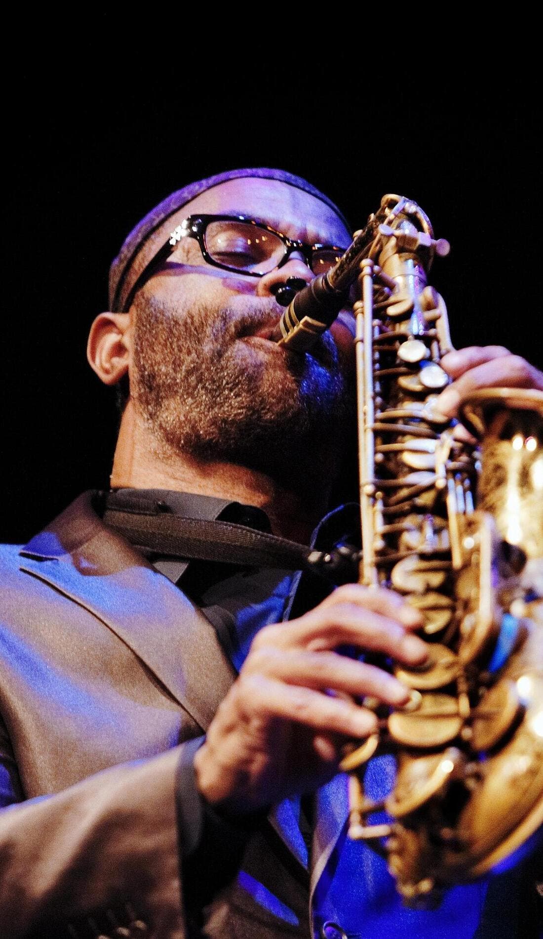 Kenny Garrett promotional image for upcoming events and ticket sales