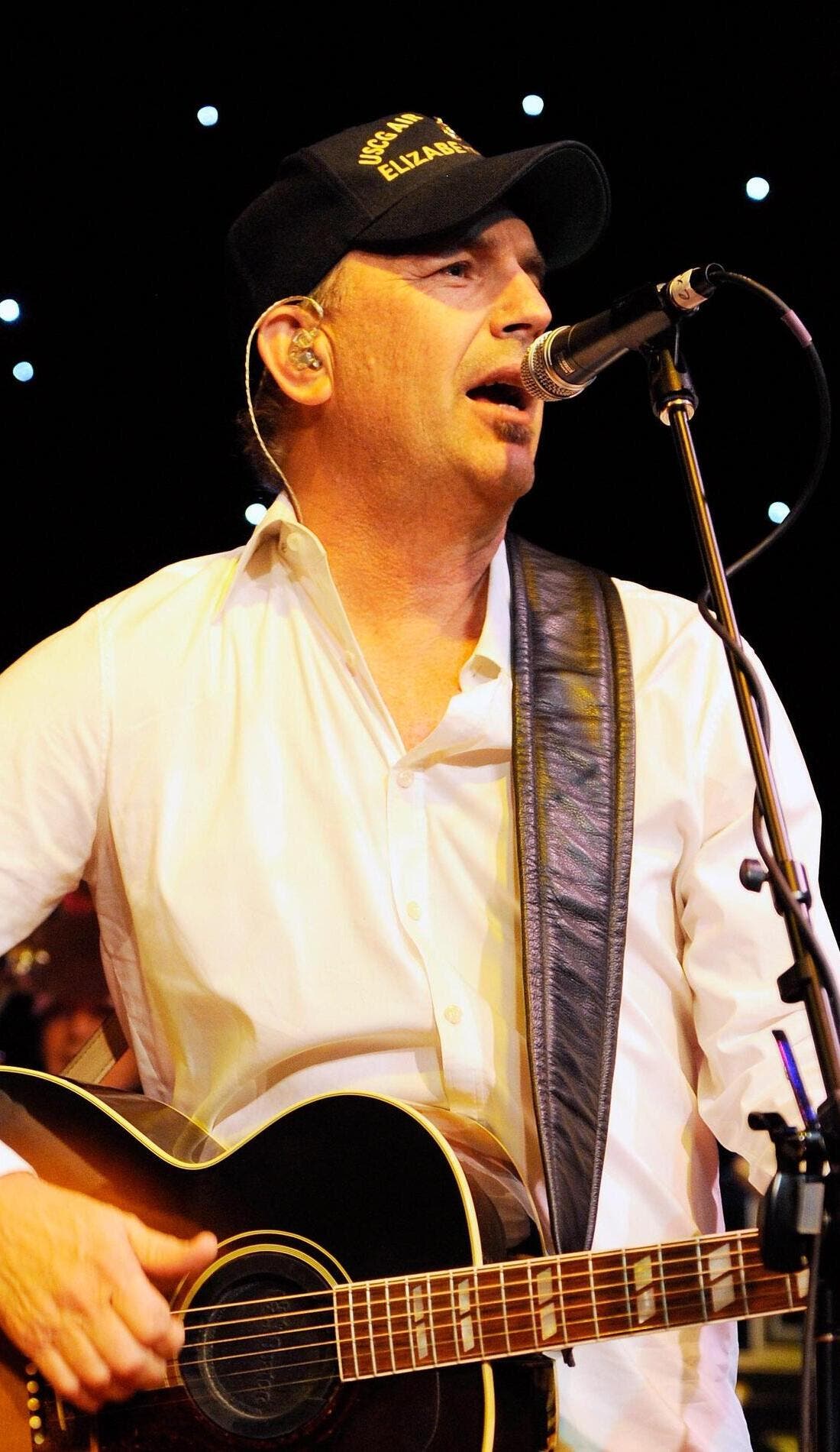 Kevin Costner promotional image for upcoming events and ticket sales