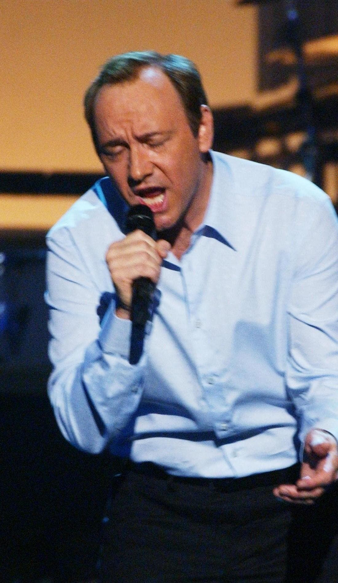 Kevin Spacey promotional image for upcoming events and ticket sales