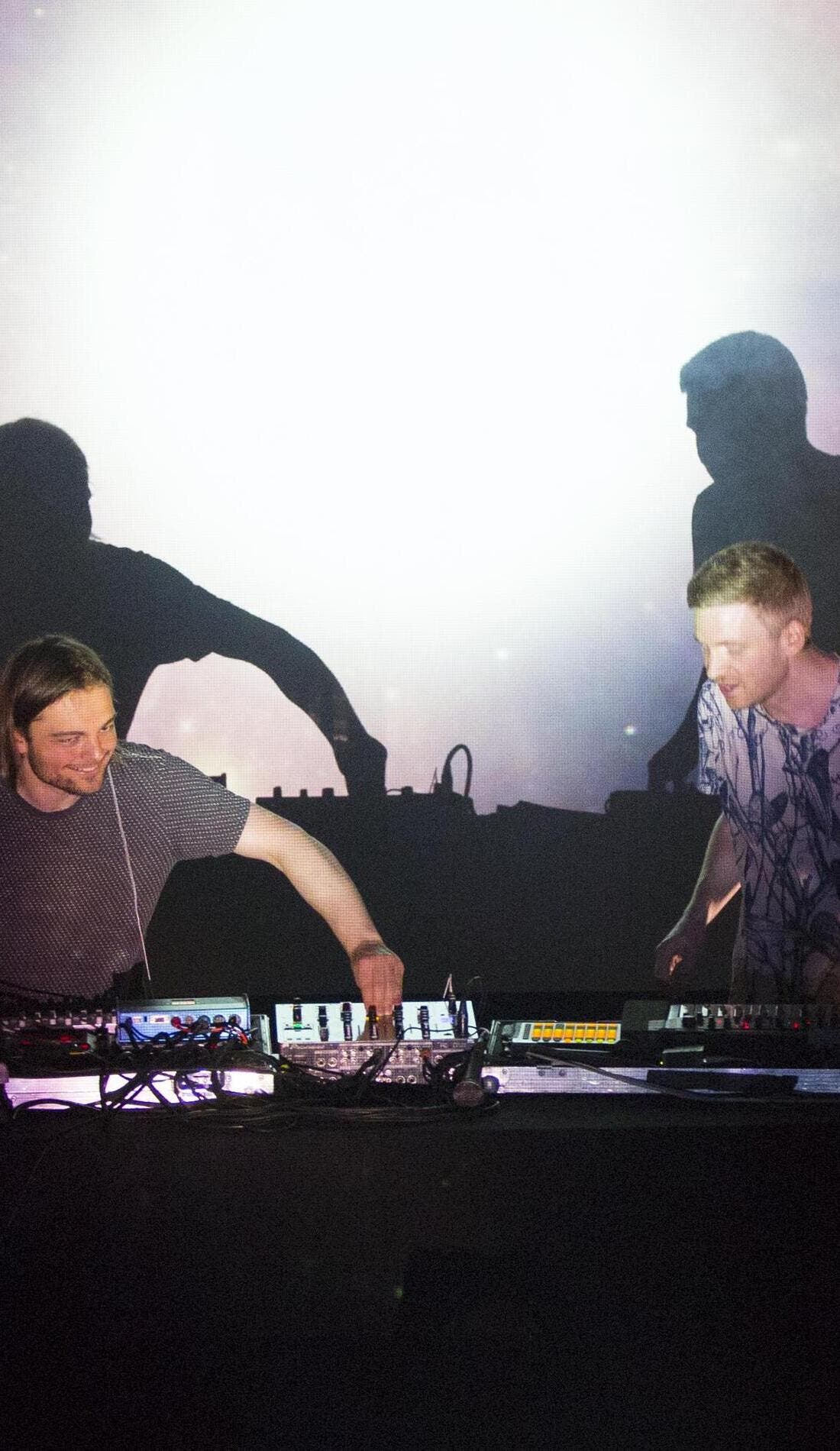 Kiasmos promotional image for upcoming events and ticket sales