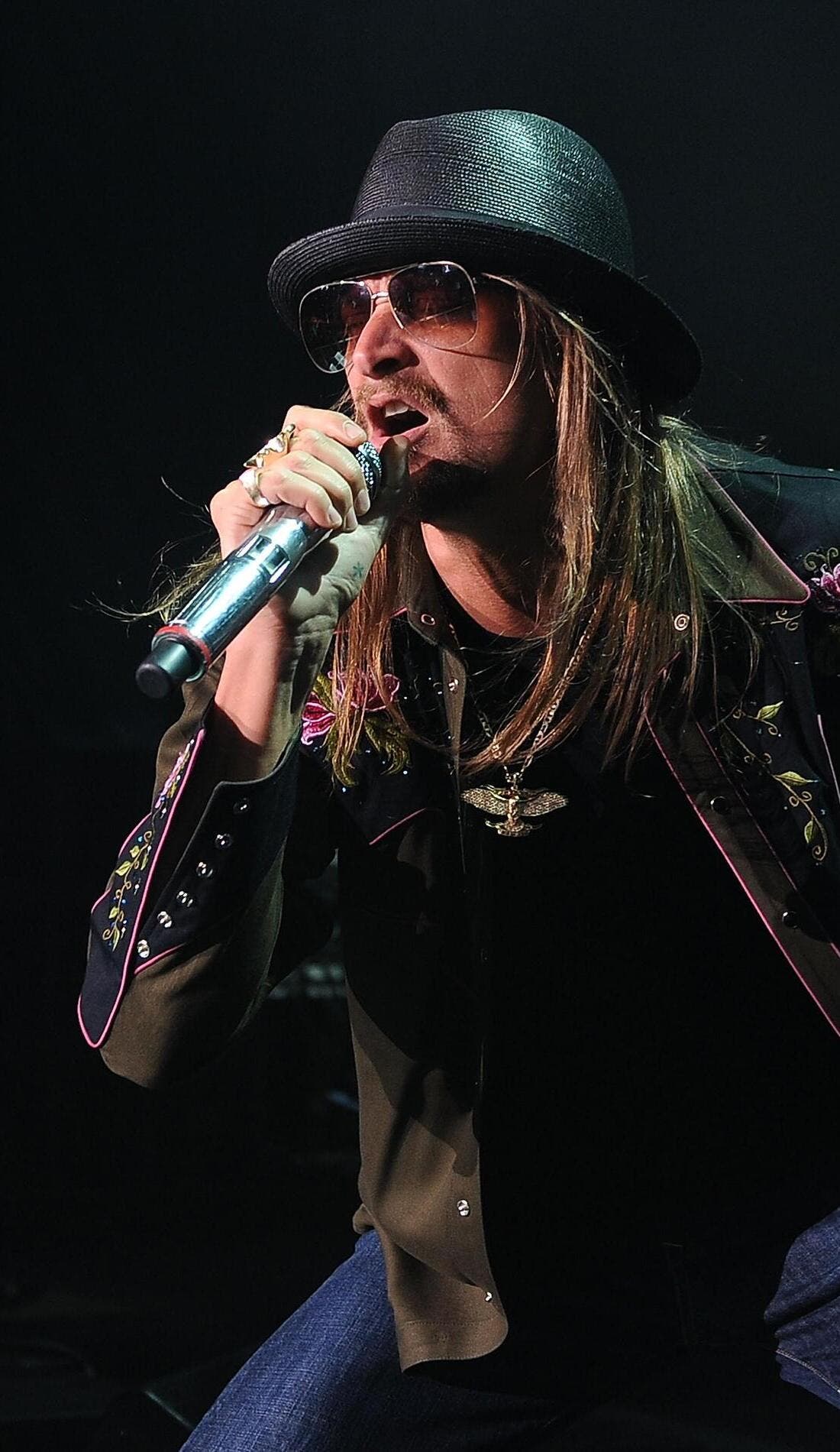 Kid Rock promotional image for upcoming events and ticket sales in Austin