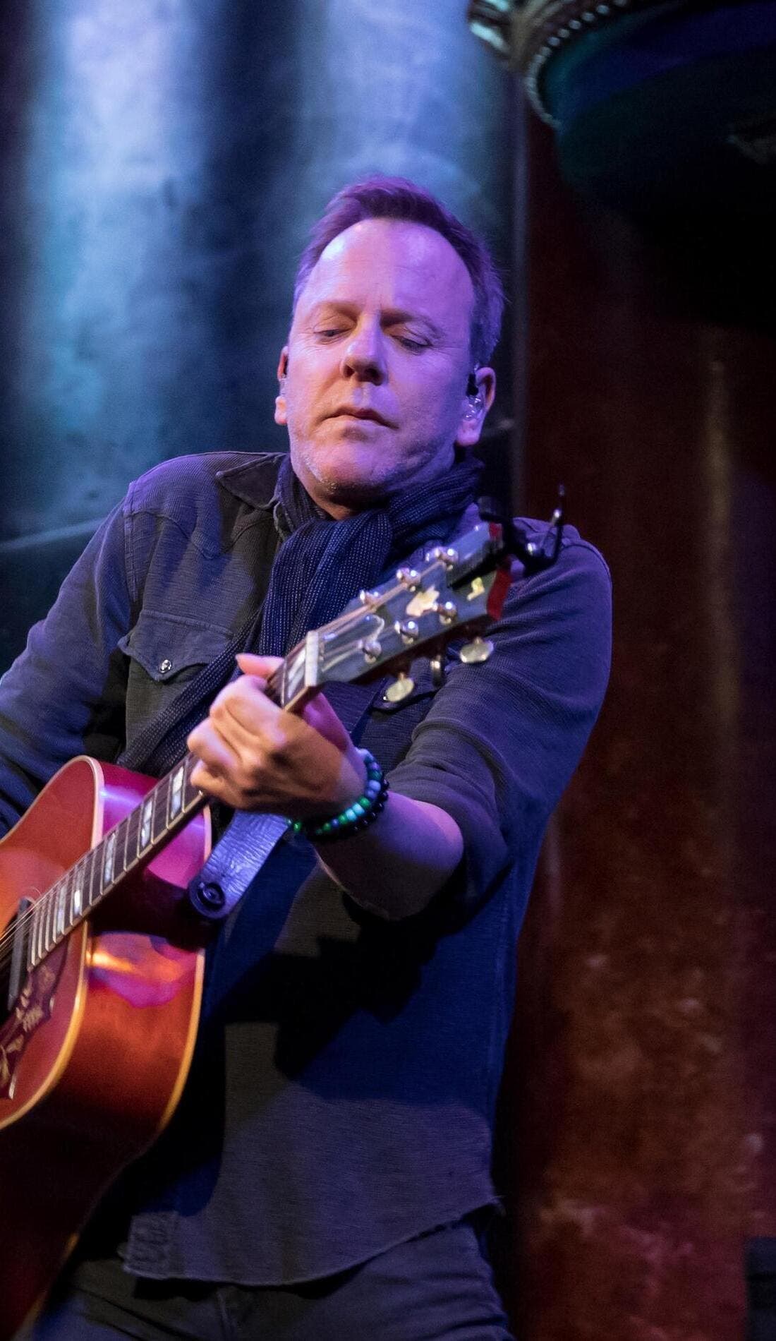 Kiefer Sutherland promotional image for upcoming events and ticket sales
