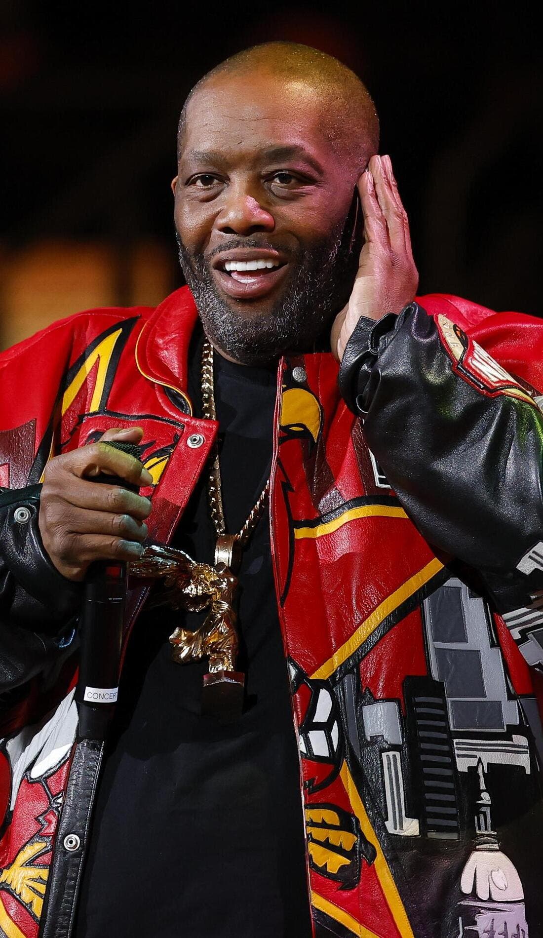 Killer Mike promotional image for upcoming events and ticket sales