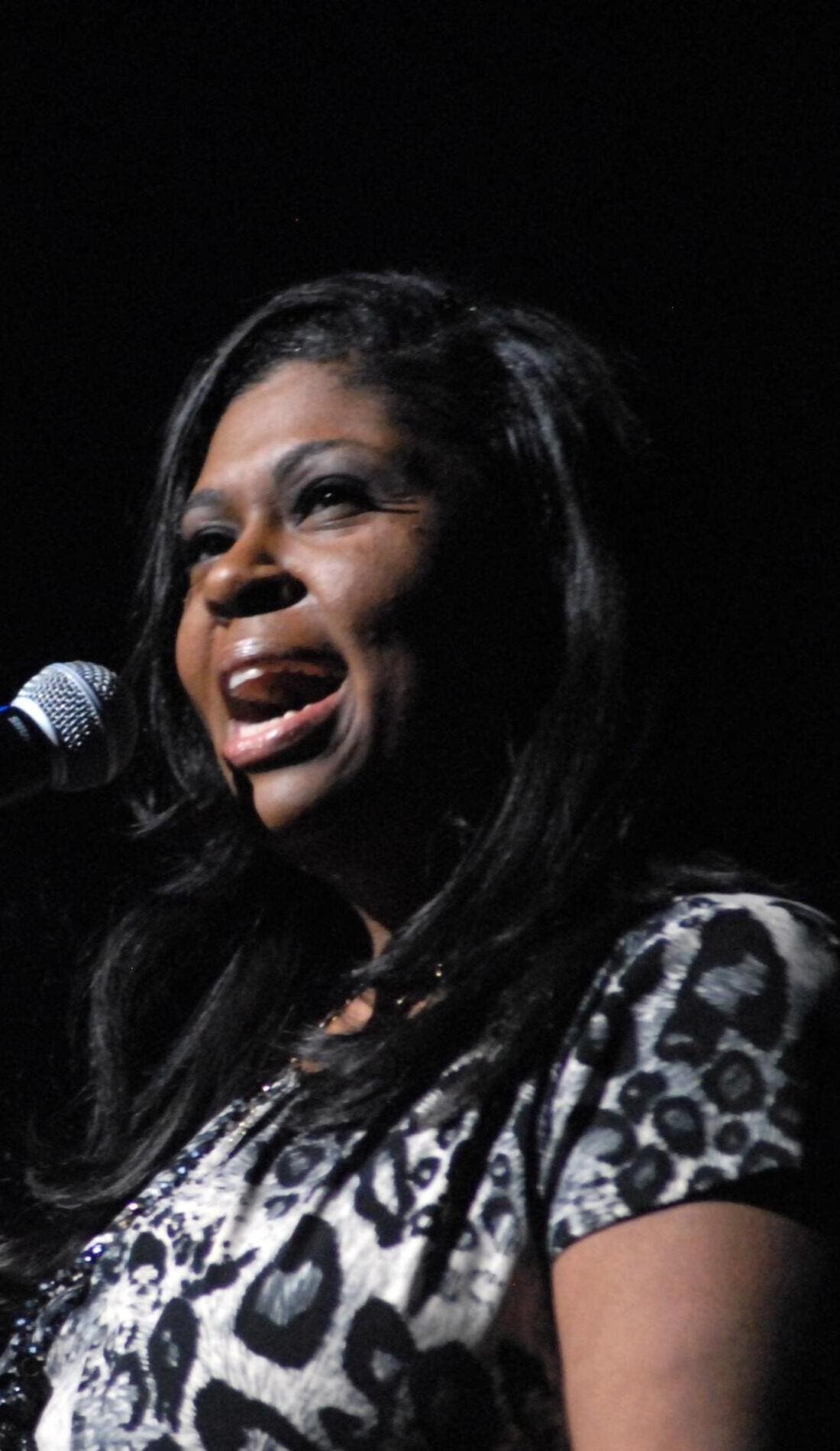 Kim Burrell promotional image for upcoming events and ticket sales