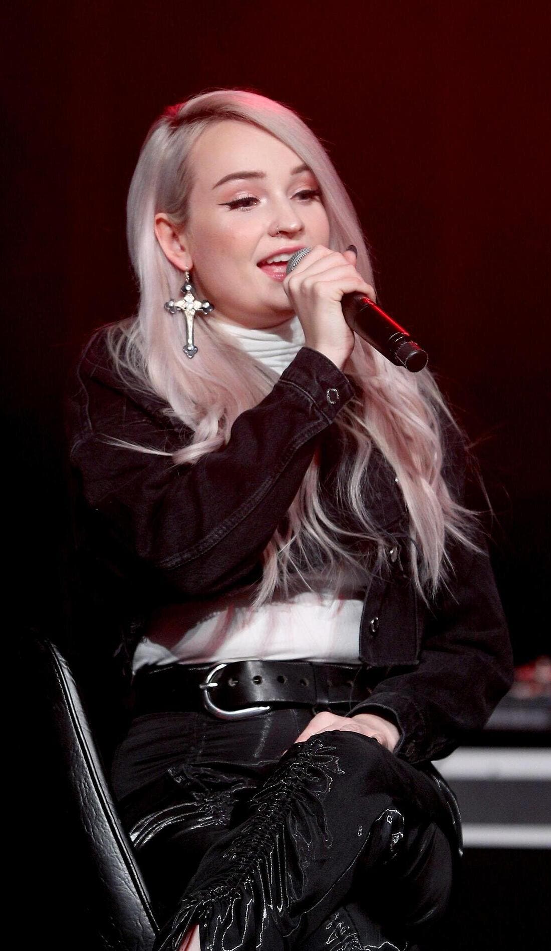 Kim Petras promotional image for upcoming events and ticket sales in New York