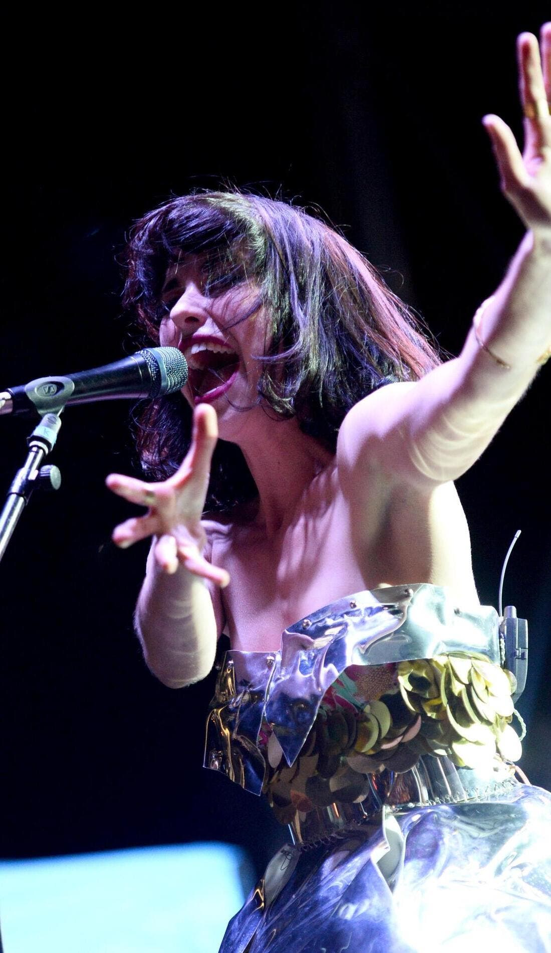 Kimbra promotional image for upcoming events and ticket sales