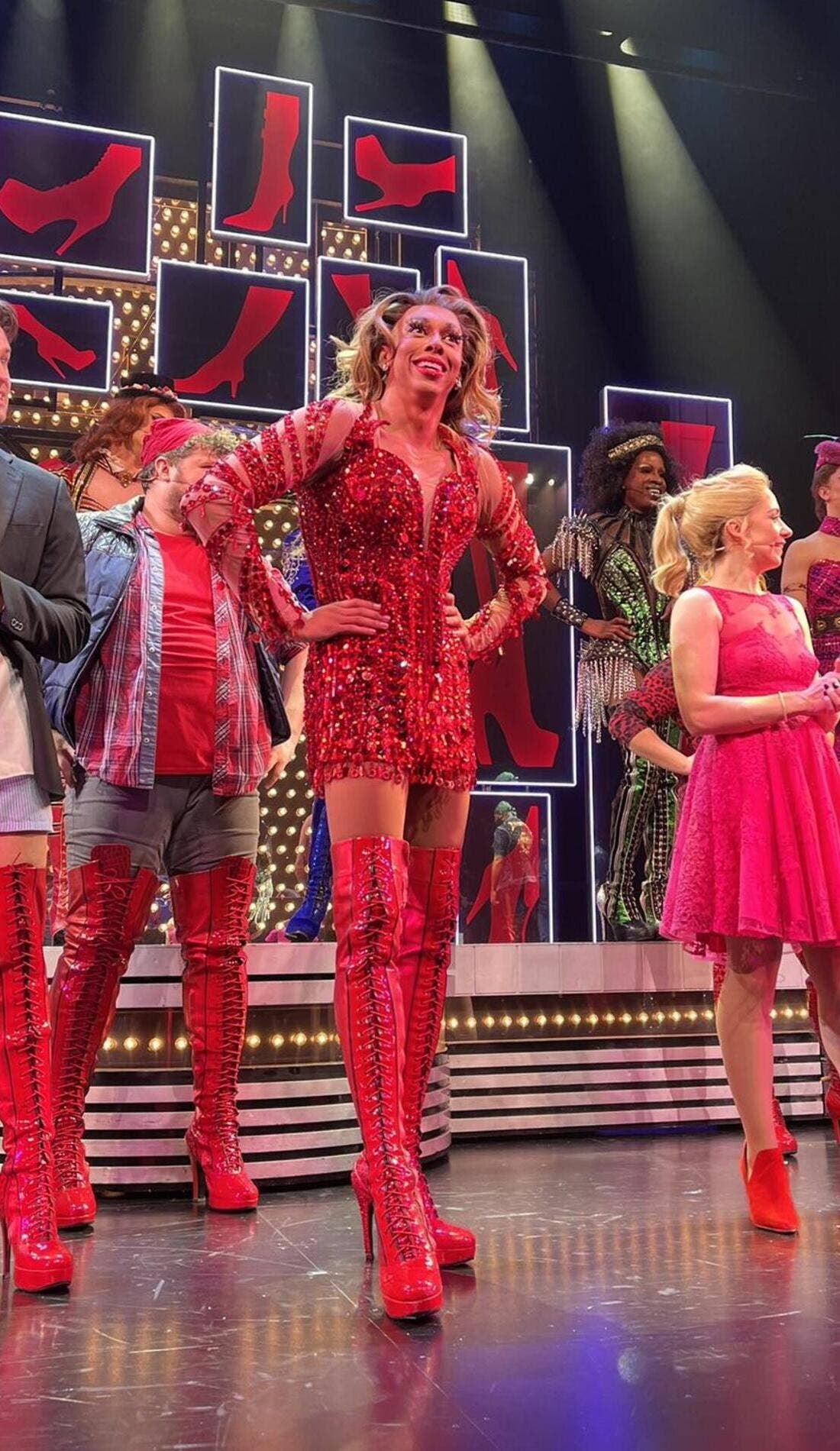 Kinky Boots promotional image for upcoming events and ticket sales