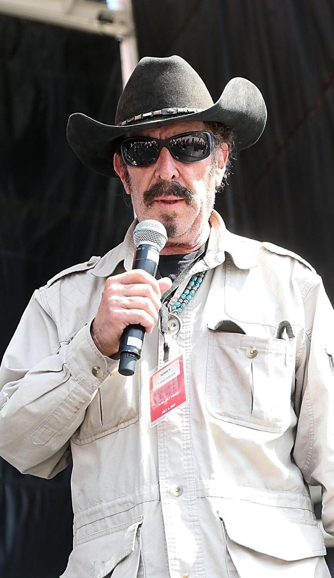 Kinky Friedman promotional image for upcoming events and ticket sales