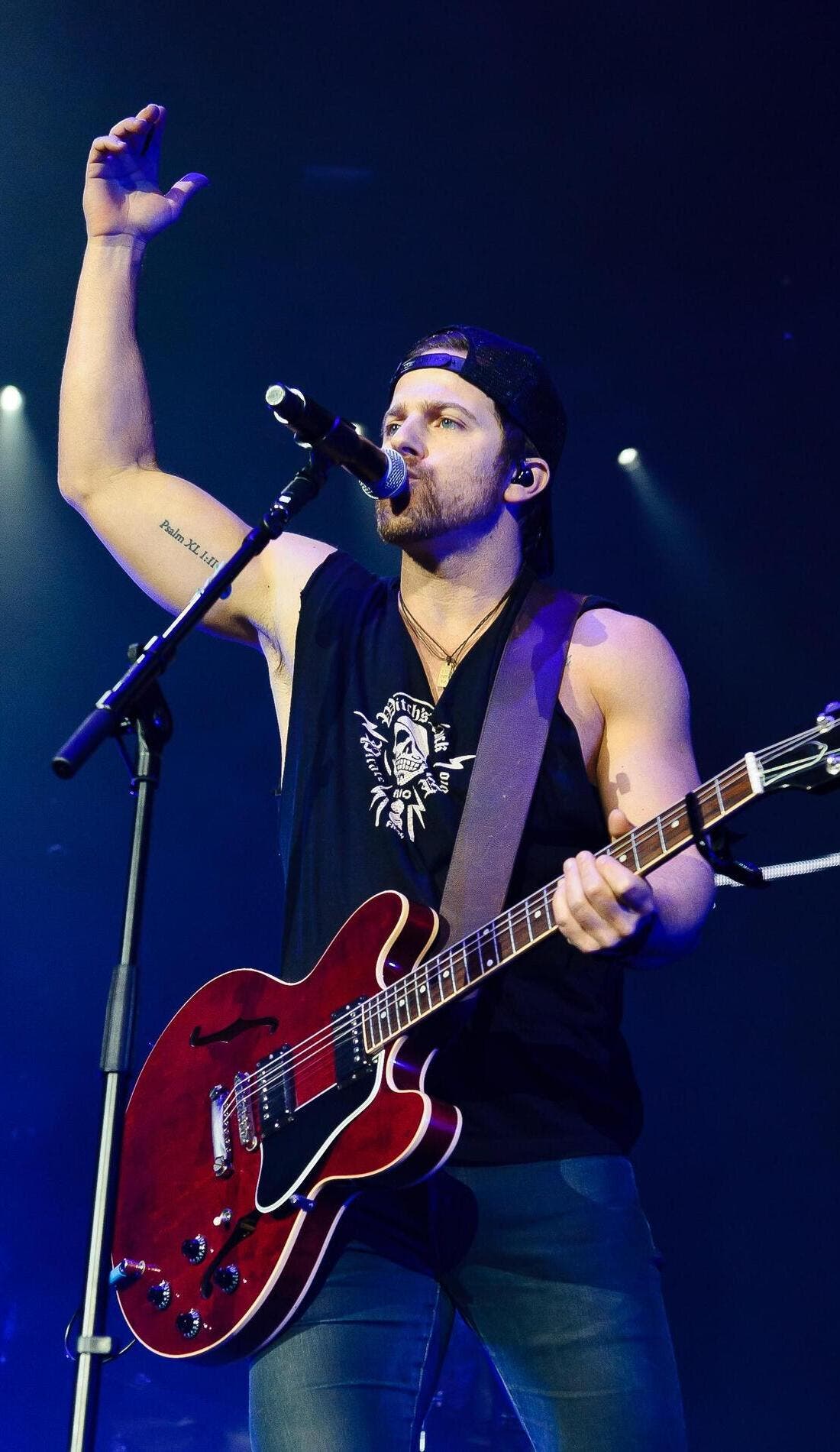 Kip Moore promotional image for upcoming events and ticket sales