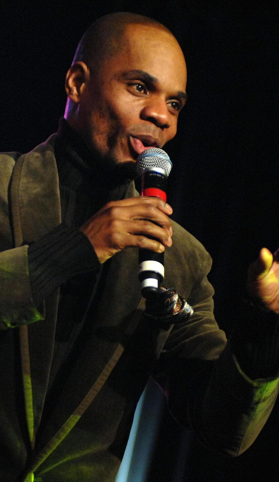 Kirk Franklin promotional image for upcoming events and ticket sales
