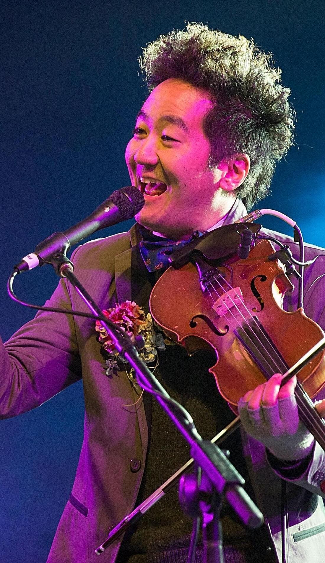 Kishi Bashi promotional image for upcoming events and ticket sales
