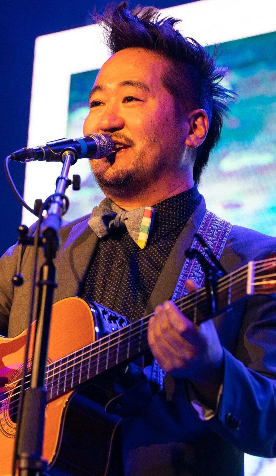Kishi Bashi promotional image for upcoming events and ticket sales
