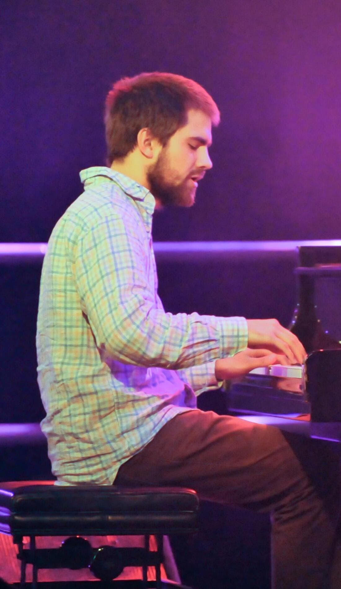 Kit Downes Trio promotional image for upcoming events and ticket sales