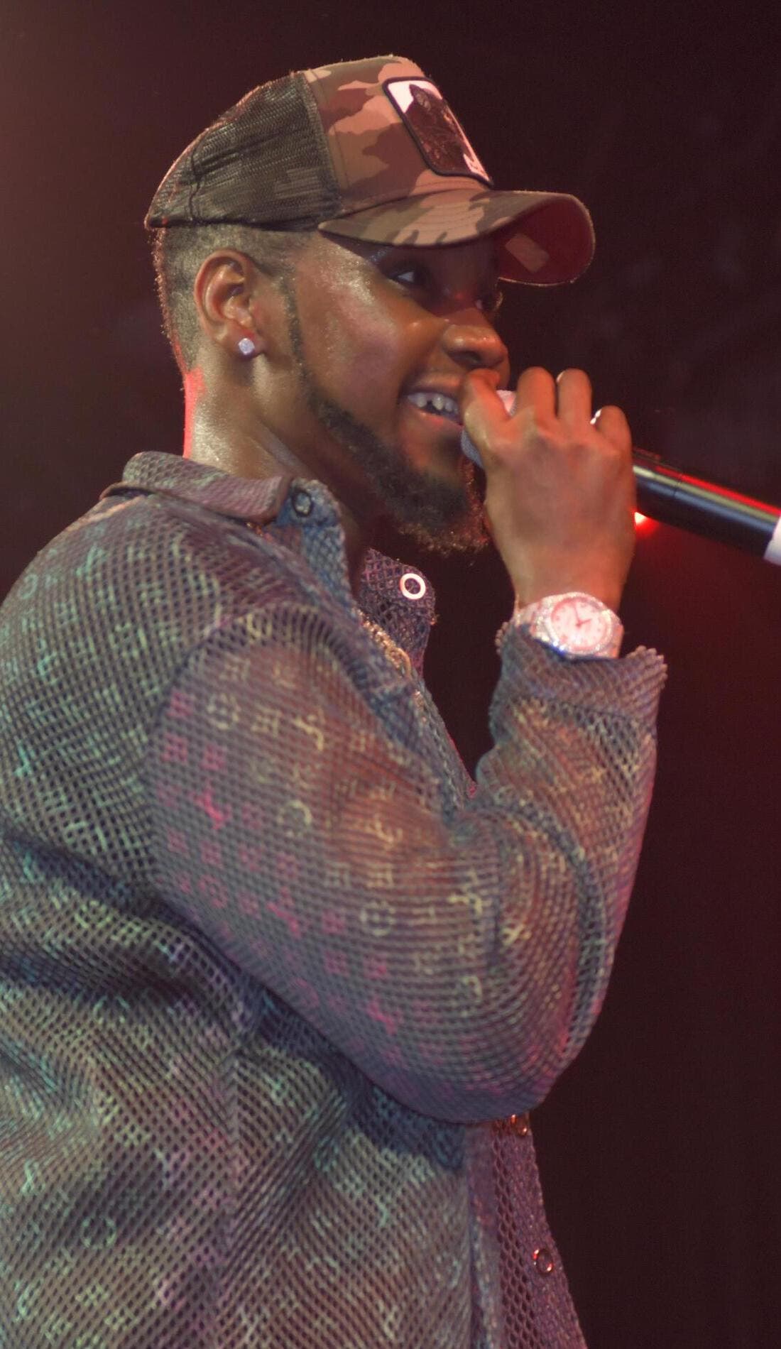 Kizz Daniel promotional image for upcoming events and ticket sales