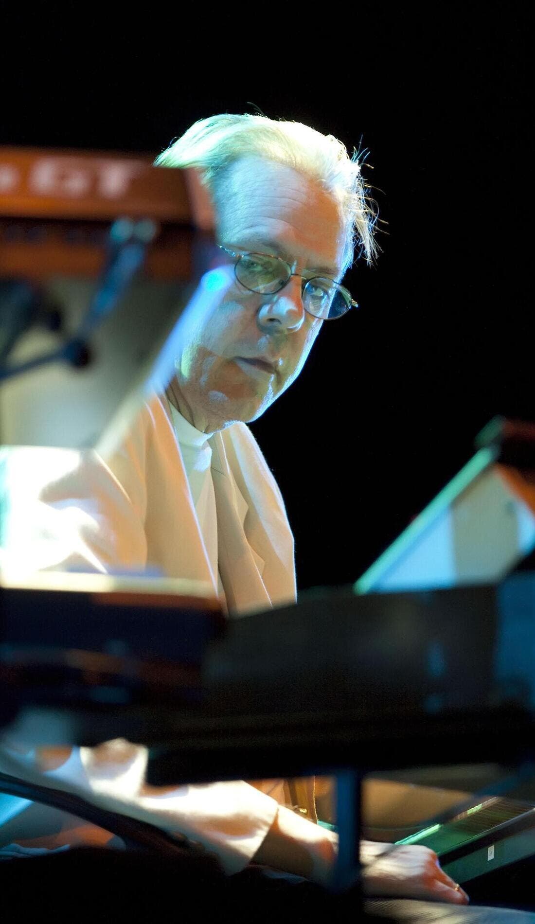 Klaus Schulze promotional image for upcoming events and ticket sales