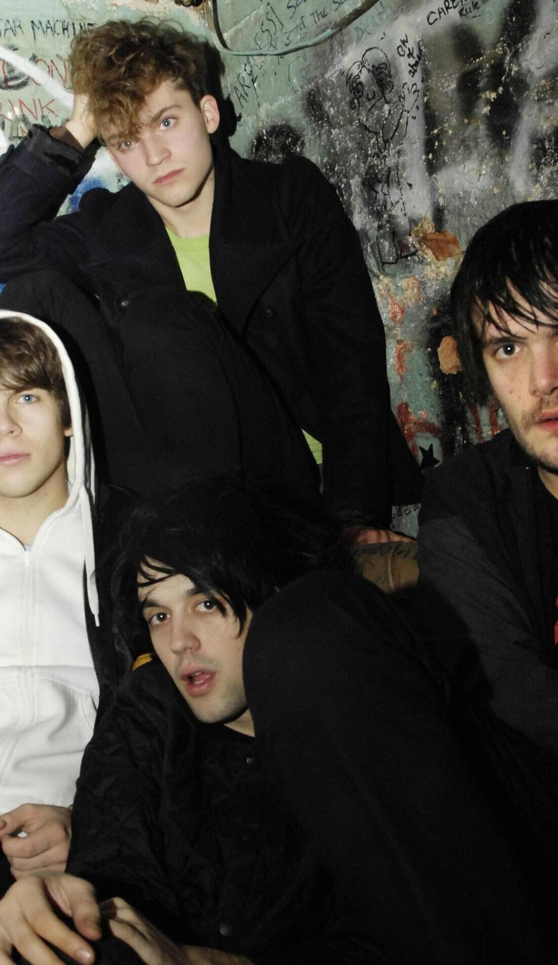 Klaxons promotional image for upcoming events and ticket sales