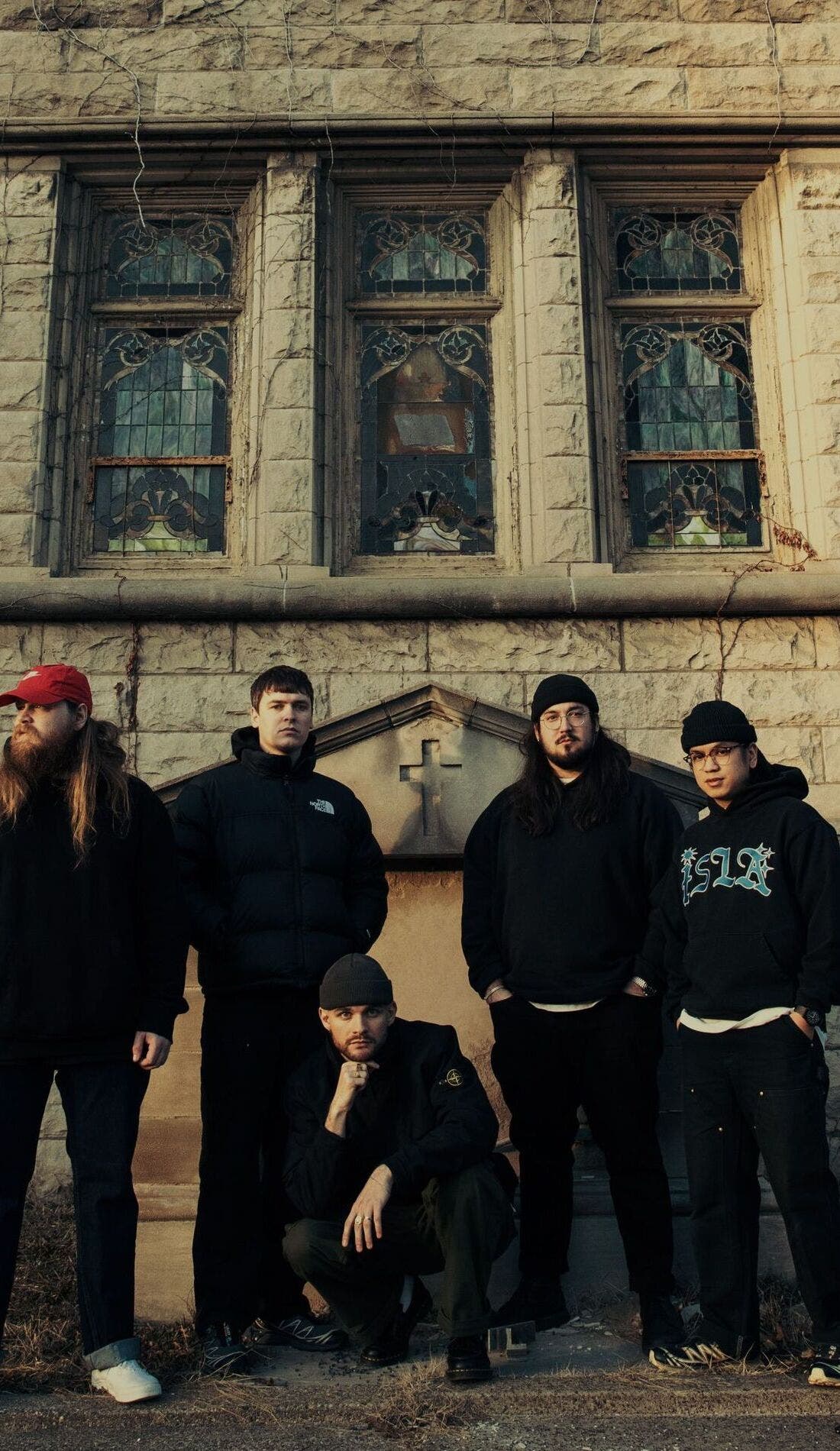 Knocked Loose promotional image for upcoming events and ticket sales