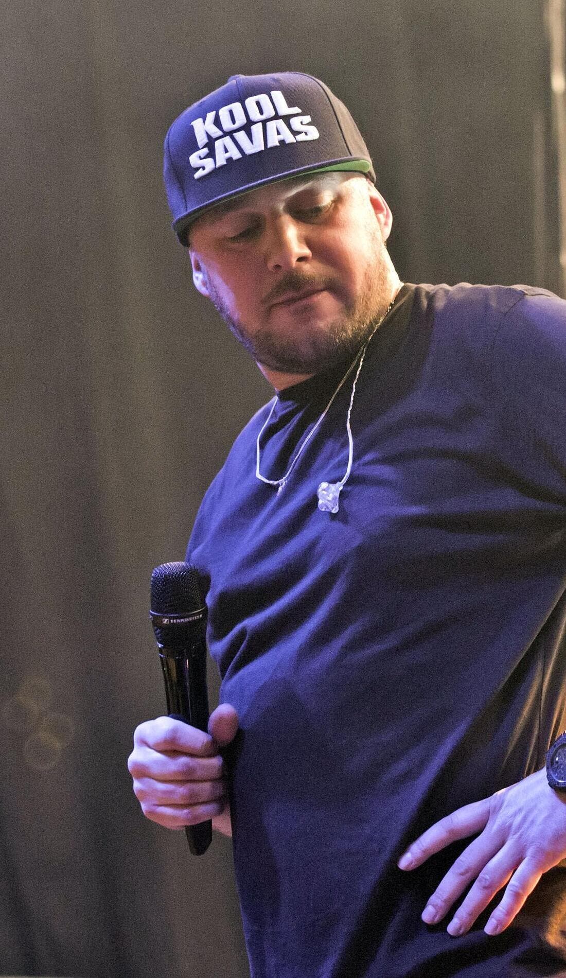 Kool Savas promotional image for upcoming events and ticket sales
