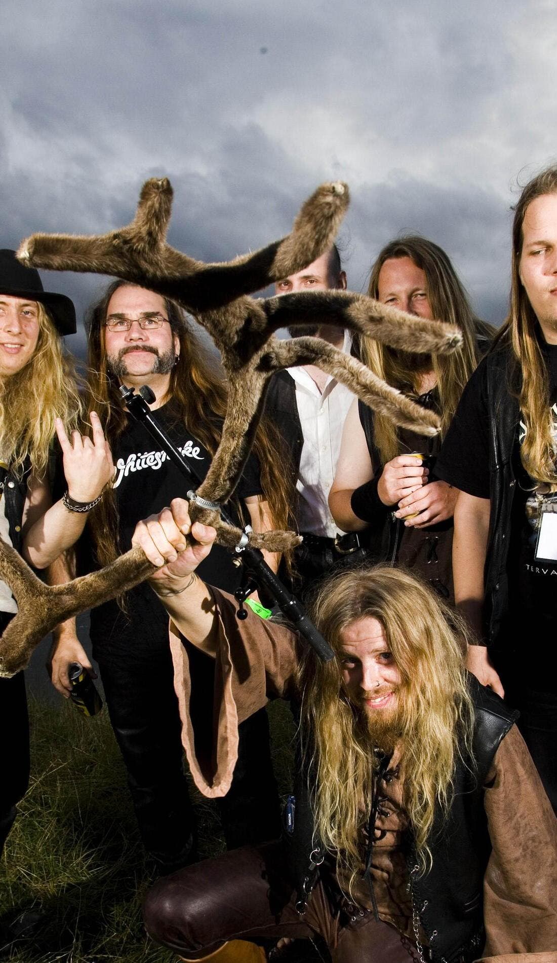 Korpiklaani promotional image for upcoming events and ticket sales