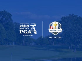 KPMG Women\'s PGA Championship Hazeltine Strap-on Blue Golf Cap Hat KPMG WOMEN main image 4