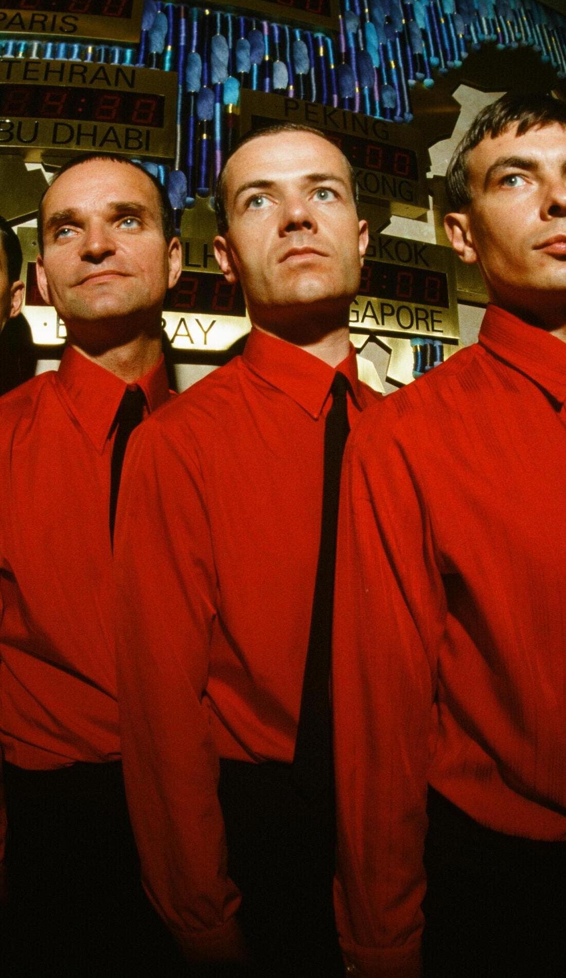Kraftwerk promotional image for upcoming events and ticket sales