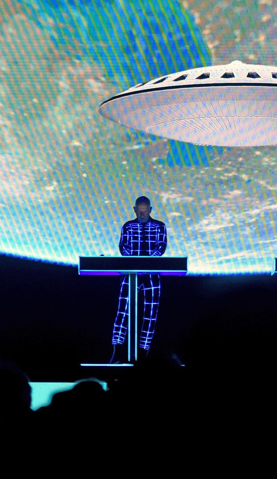 Kraftwerk promotional image for upcoming events and ticket sales