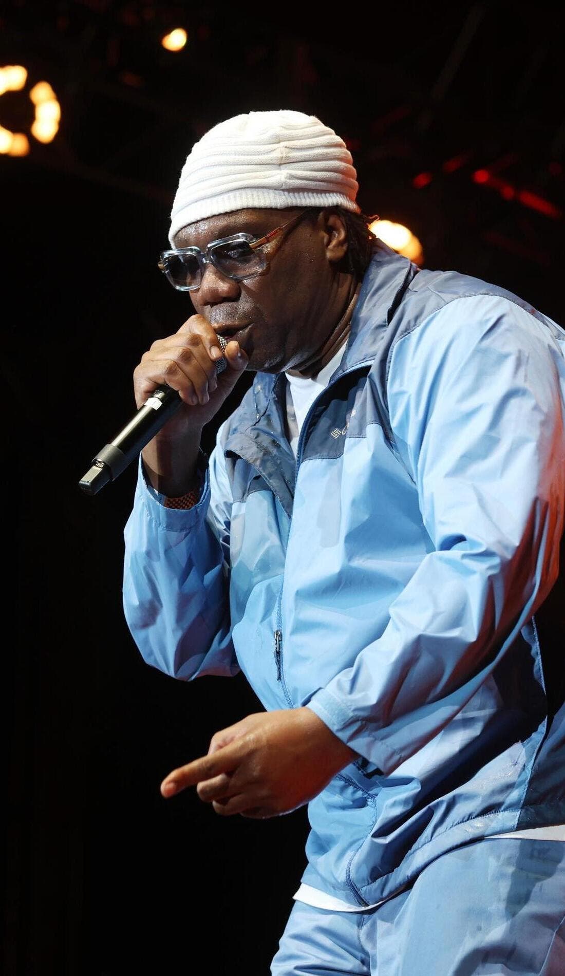 KRS-One promotional image for upcoming events and ticket sales
