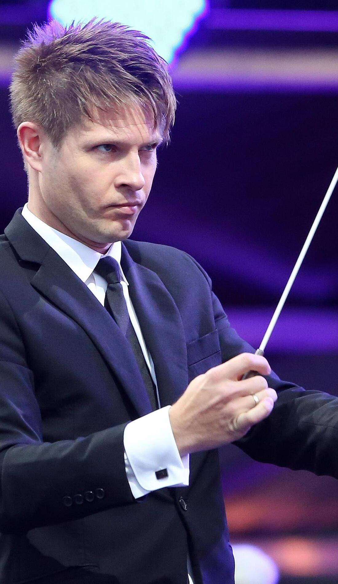 Krzysztof Urbanski promotional image for upcoming events and ticket sales