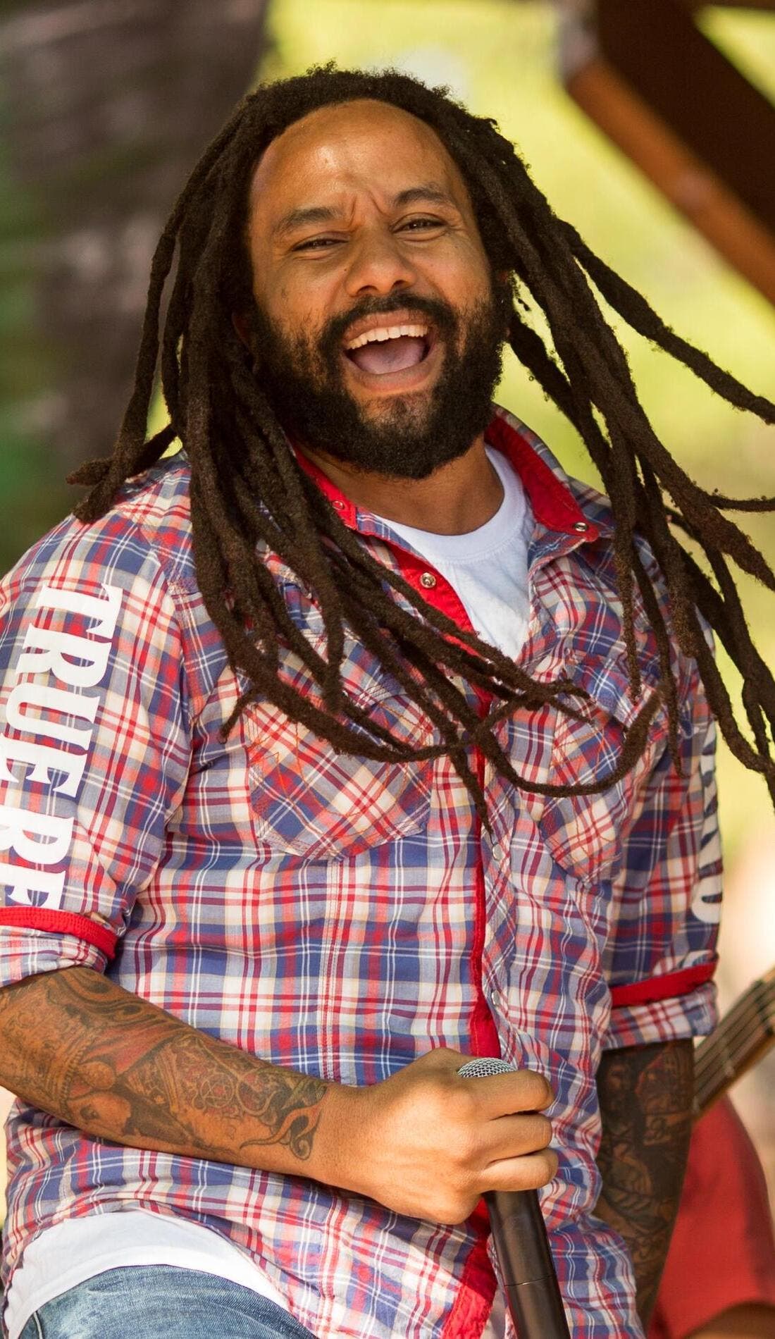 Ky-Mani Marley promotional image for upcoming events and ticket sales