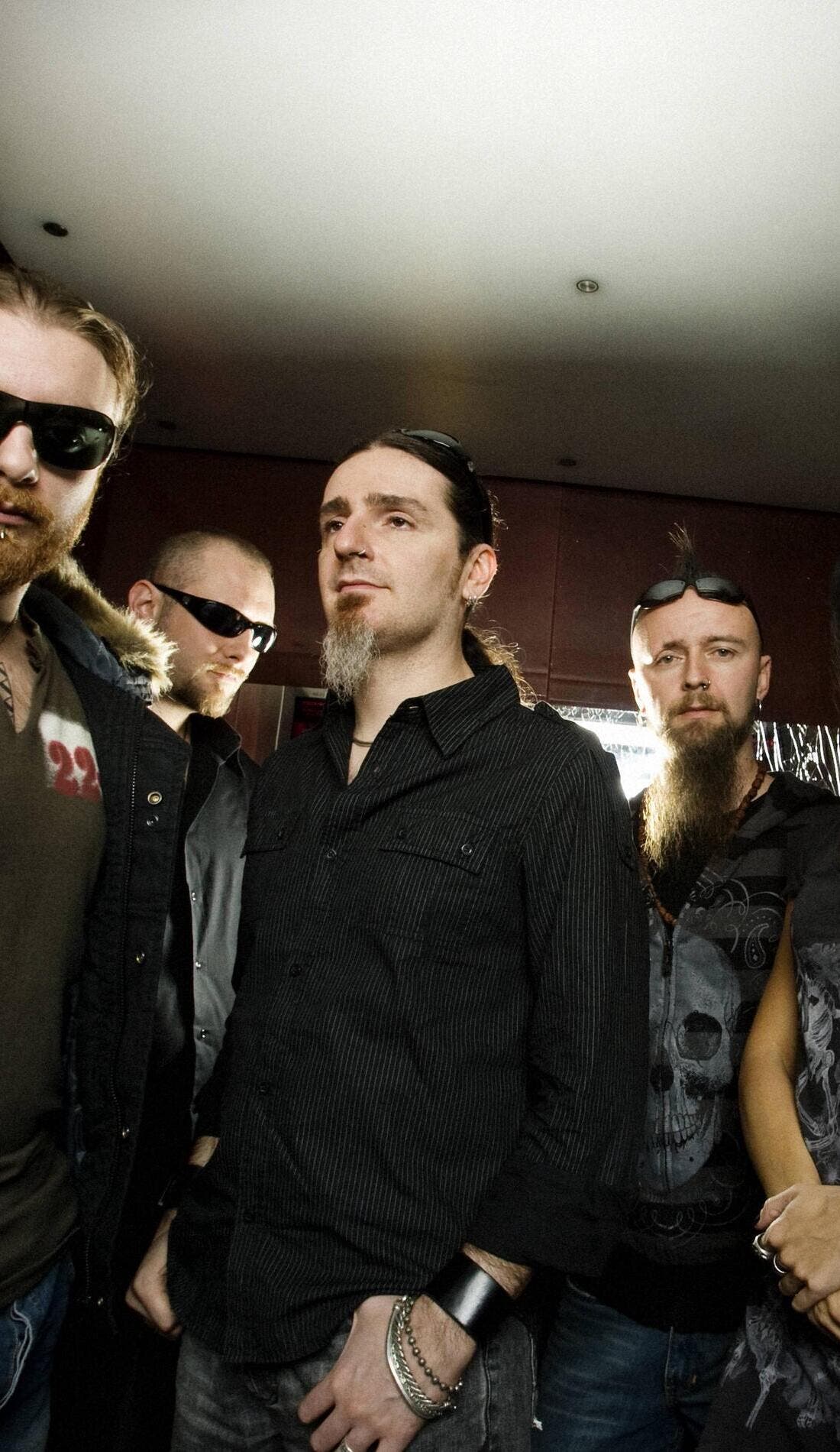 Lacuna Coil promotional image for upcoming events and ticket sales