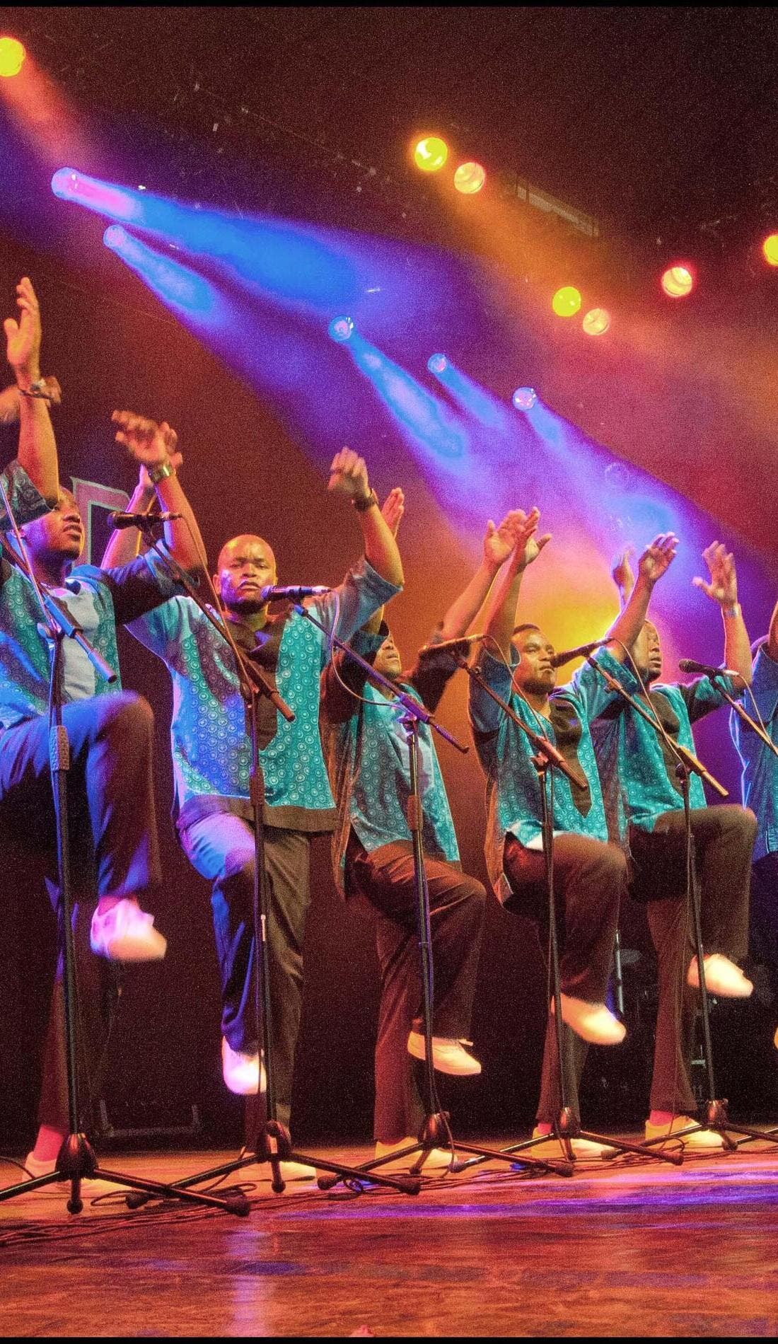 Ladysmith Black Mambazo promotional image for upcoming events and ticket sales